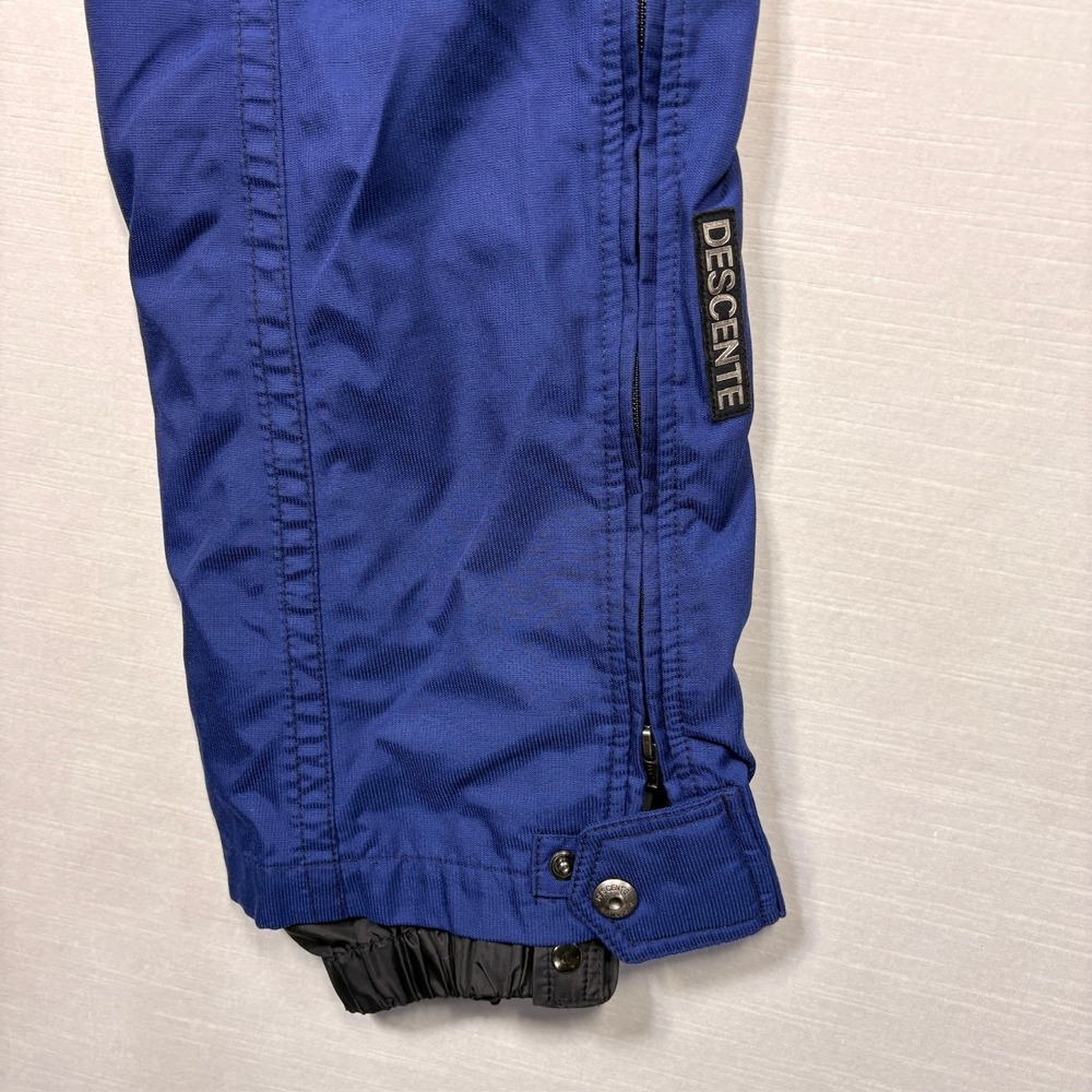 Vintage DESCENTE Ski Pants Mens 34 Blue Snowboard Snow Insulated - Picture 11 of 15